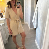 The Ease Robe - Oat