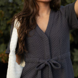 The Ease Robe - Charcoal