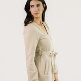 The Frame Robe - Oat