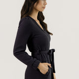 The Frame Robe - Charcoal