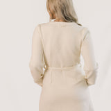 The Frame Robe - Ivory