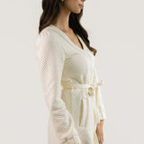 The Frame Robe - Ivory